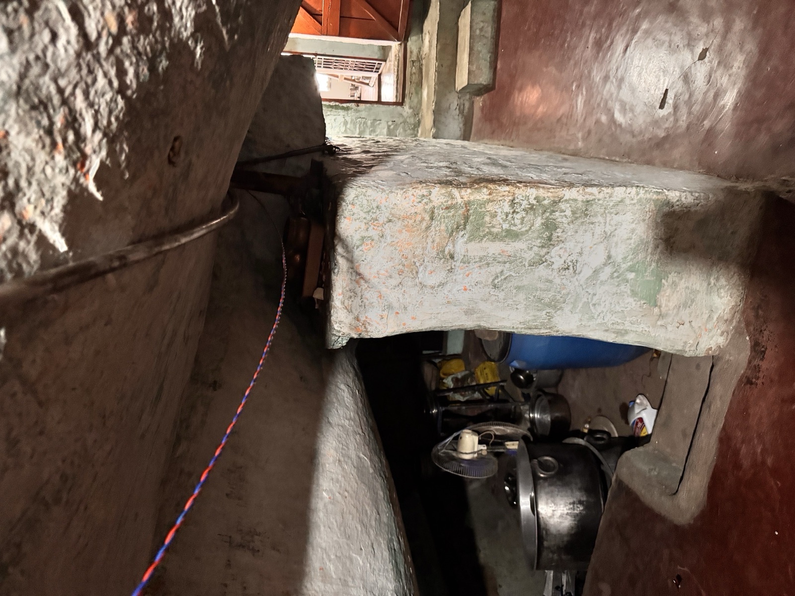 Inside the chamber identified as Sugriva's cave